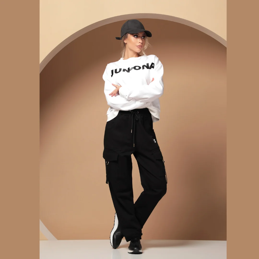 Pantaloni de dama cu buzunare