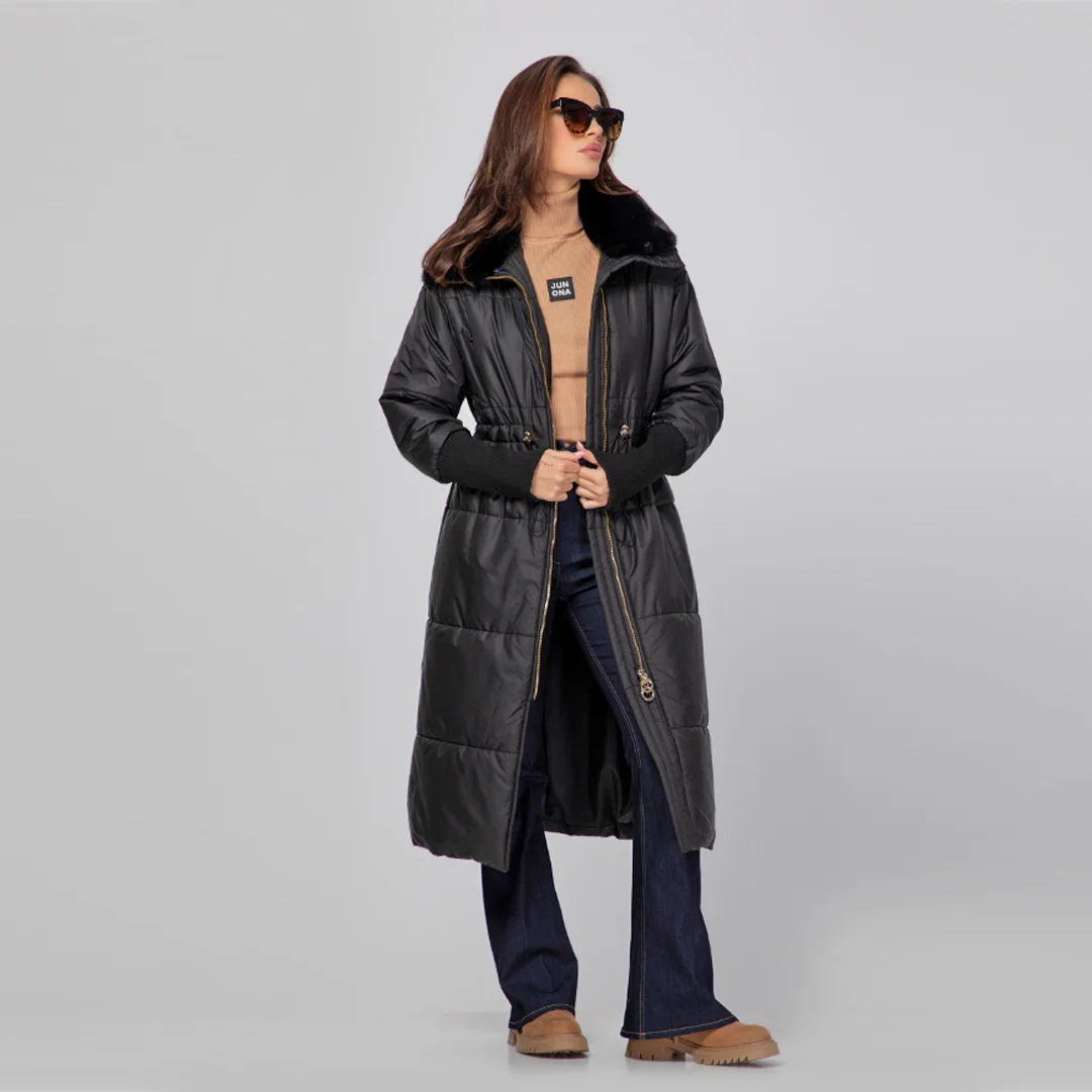 Jaceta cu puf - lunga