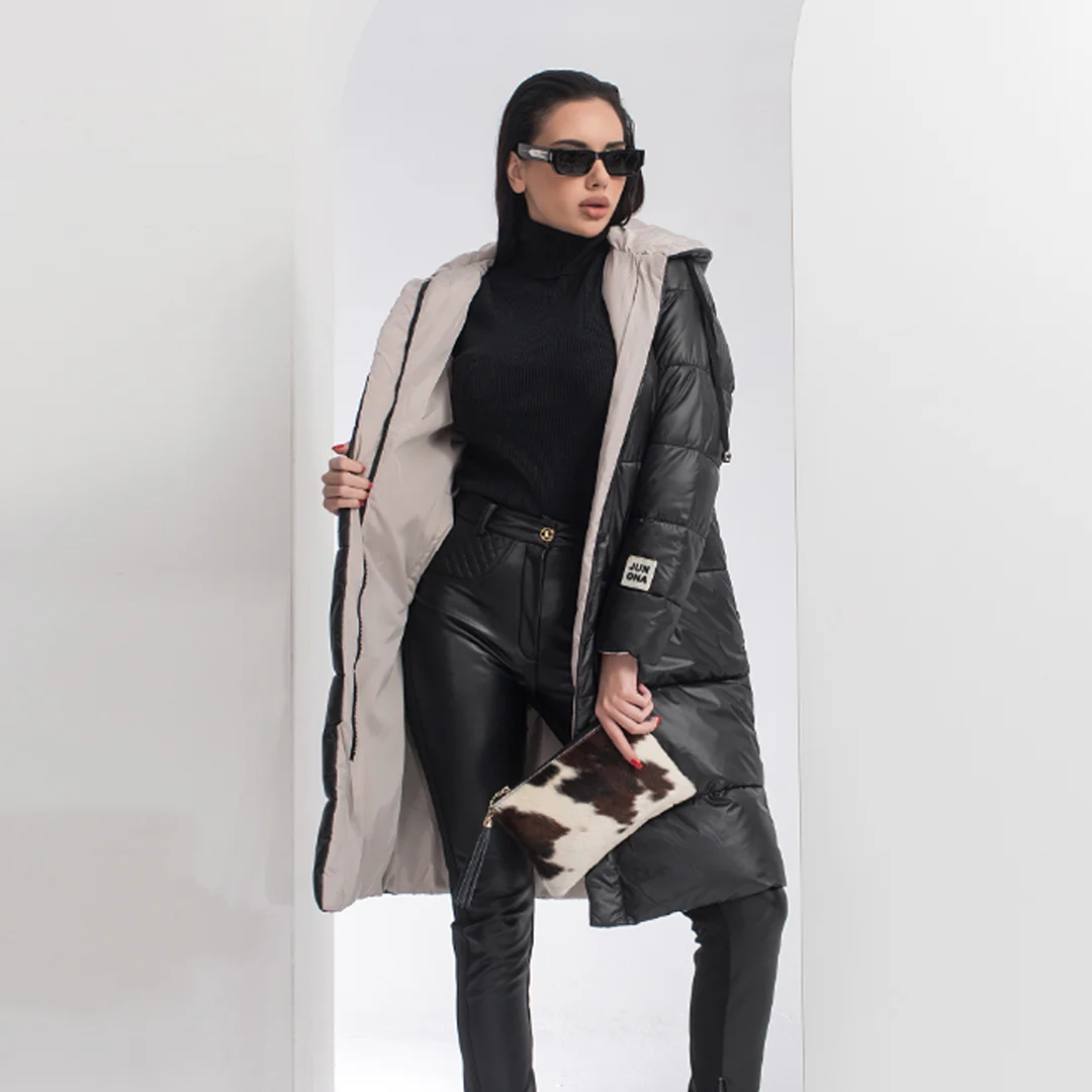 Jaceta cu puf - lunga