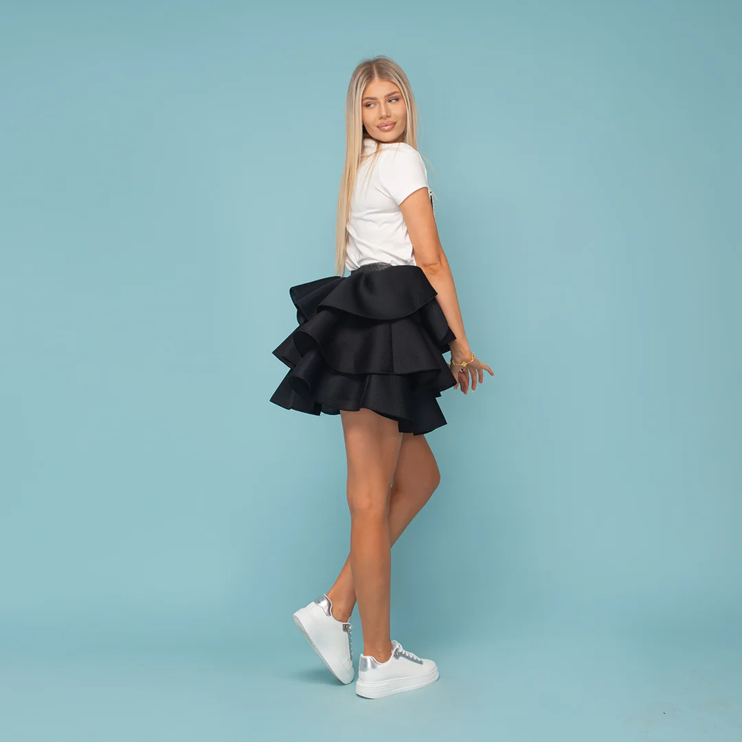 Fusta cu volane Junona