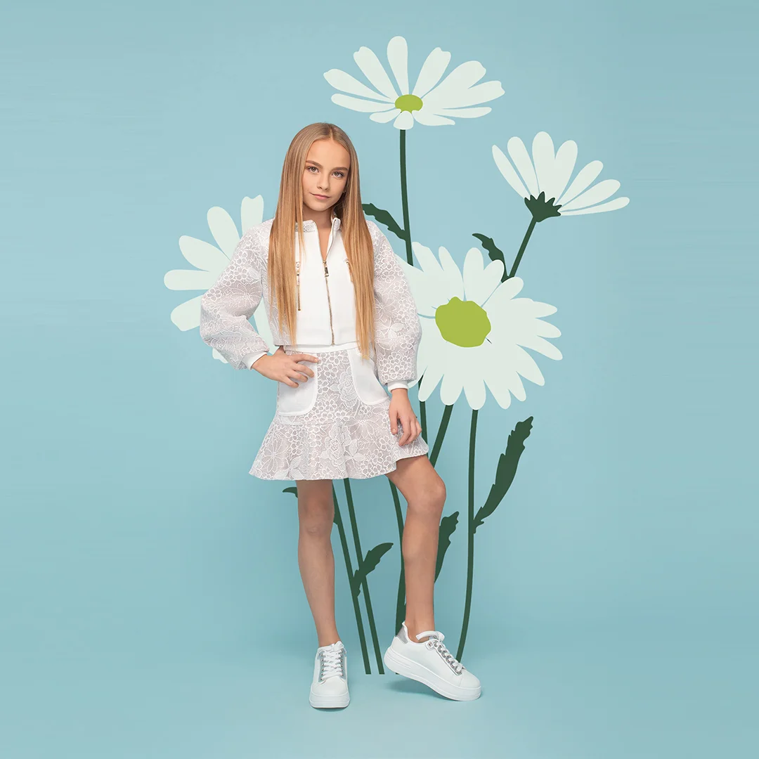 Fusta cu volane Junona